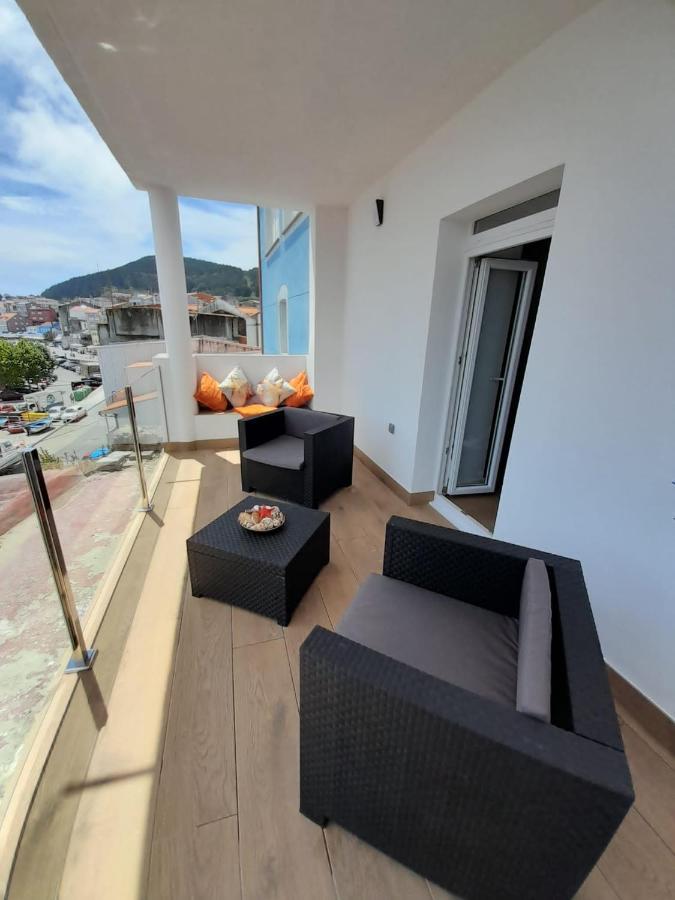 Apartamento Vista Al Puerto De Finisterre II Luaran gambar